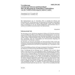 Vereinb. Deutschland Unfallversicherung