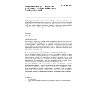 Scambio di lettere Francia, ass.sociale