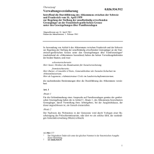Verw.vereinb. Frankreich, Grenzgänger