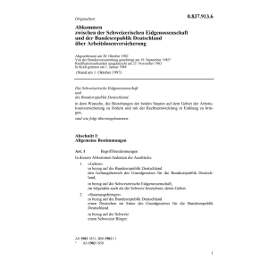 Abk. Bundesrepublik Deutschland, ALV