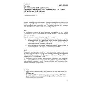 Ac. Francia assistenza degli indigenti