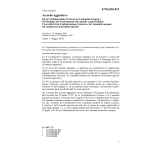 Acc. CH-FL-CE prodotti agricoli
