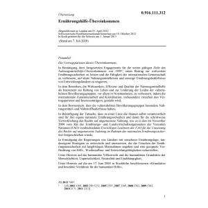 Ernährungshilfe-Übereinkommen