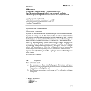 Abk. Liechtenstein Geldspielbereich