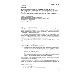 Acc.riassicurazione reciproca Atradius