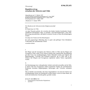 Handelsvertrag Chile