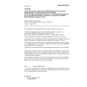 Acc. risultati prove strumenti Cinese