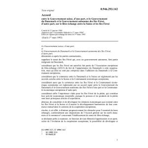 ACC CH-Iles Féroé libre-échange