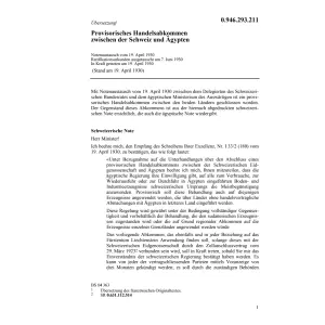 Prov. Handelsabk Aegypten
