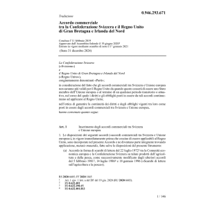 Acc. comm. Gran Bretagna e Irlanda Nord