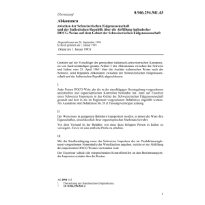 Abk Italien, DOCG-Weine