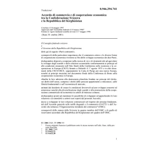 Ac comercio Repubblica Kirghizistan