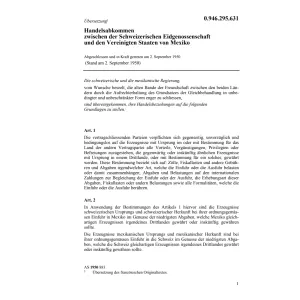 Handelsabk Mexiko