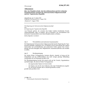 Abk Togolesische Rep. Investitionsschutz