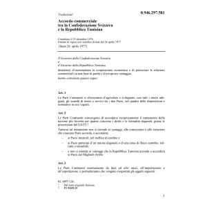 Acc.commerciale 23 dicembre 1976 CH-Tuni