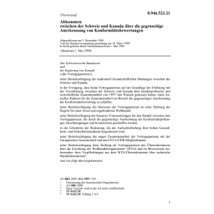 Abk Kanada Konfromitätsbewertungen