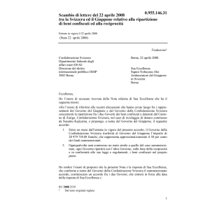 CH-Giappone ripartizionne vonfiscati