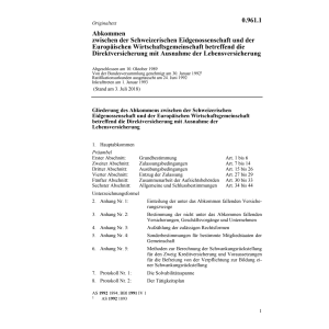 Abk. EWG Direktversicherung