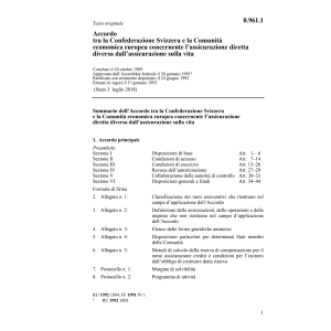 Acc. CEE assicurazione diretta