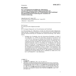 Beschluss Grossbritannien und Nordirland
