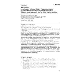 Abk. Liechtenstein Direktversicherung