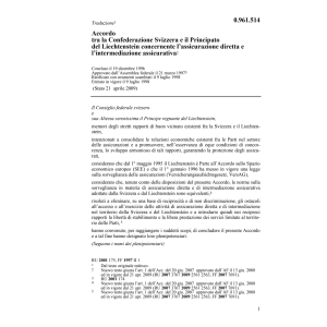 Acc. Liechtenstein assicurazione diretta