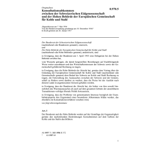 Kons.abk. CH/EG für Kohle und Stahl