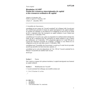 Résolution AG-8/87