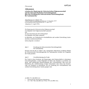 Abk Interamerik.Entwicklungsbank Fonds