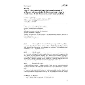 Ac. Banque interaméricaine développement