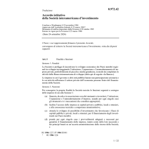 Acc. Soc. interamericana d'investimento