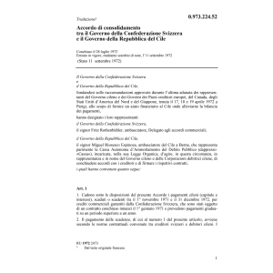 Acc. di consolidamento Cile