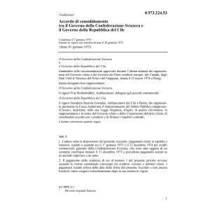 Acc. di consolidamento Cile