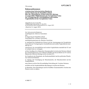 Rahmenabk. Schweiz. Br. Rep. Lettland