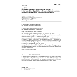 Acc. svizzera-Azerbaigian cooper.umanit.