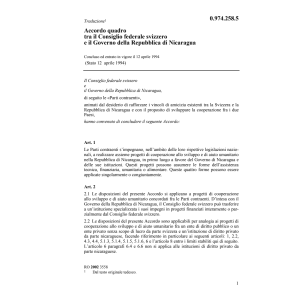 Acc. CH-Rep. di Nicaragua