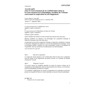 Acc.-cadre CH-Viêtnam coop.développement