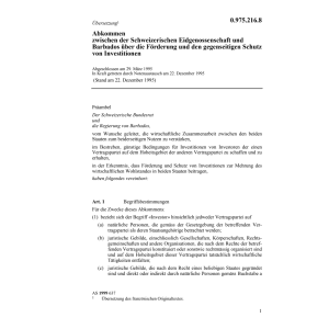 Förderung+gegenseitiger Schutz Investiti