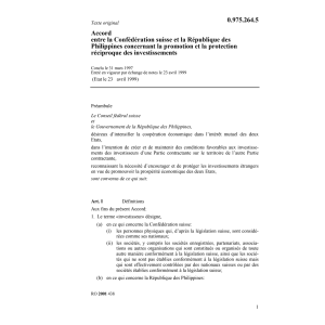 Acc Philippines protection investisseme.