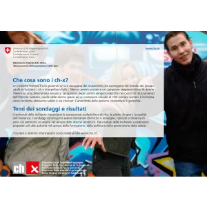 Flyer: Che cosa sono i ch-x?