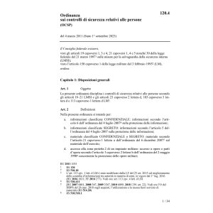 O sui controlli sicurezza persone OCSP