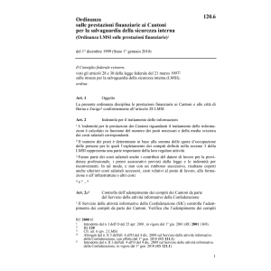 O LMSI prestazioni finanziarie