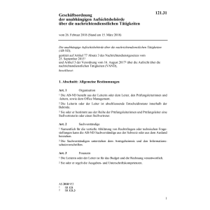 Geschäftsord 26.2.18, unabh. Aufsichtsb.