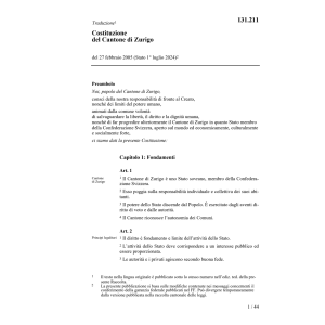 Costituzione Cantone di Zurigo, Cost./ZH