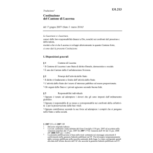 Costituzione del Ct. Lucerna, cost./LU