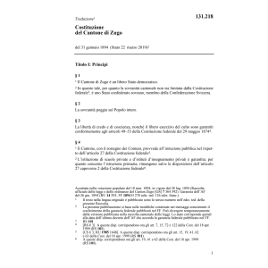 Costituzione Cantone di Zugo, Cost./ZG