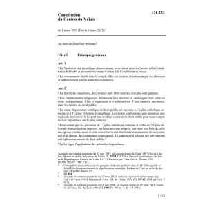 Constitution du Canton Valais, Cst./VD