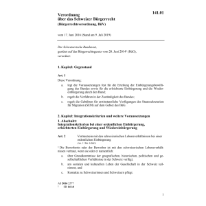 V Bürgerrechtsverordnung, BüV