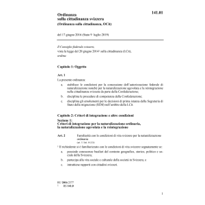 O Ordinanza sulla cittadinanza, OCit
