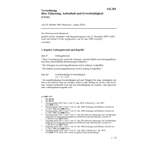 V Erwerbstätigkeit VZAE